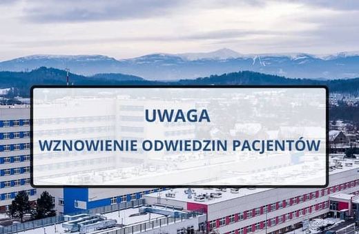 Znowu można odwiedzać pacjentów