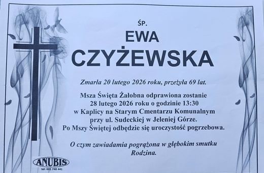 Zmarła Ewa Czyżewska
