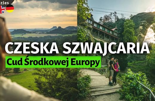 Czeska Szwajcaria po wielkim pożarze. Cud wokół skalnej bramy