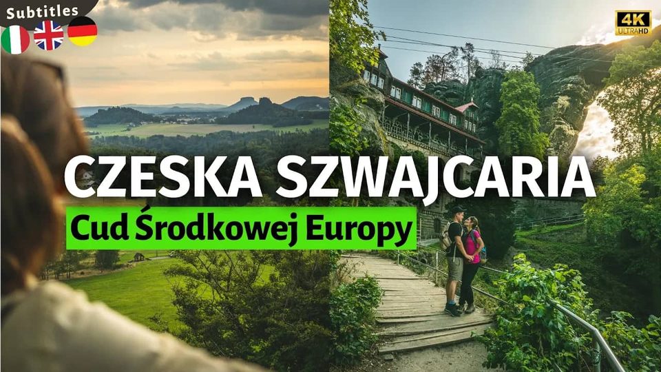 Czeska Szwajcaria po wielkim pożarze. Cud wokół skalnej bramy