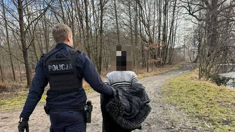 Była poszukiwana, "wpadła z metą"