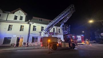 Pożar, są utrudnienia w ruchu