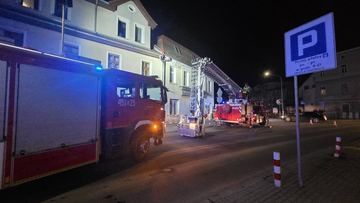 Pożar, są utrudnienia w ruchu