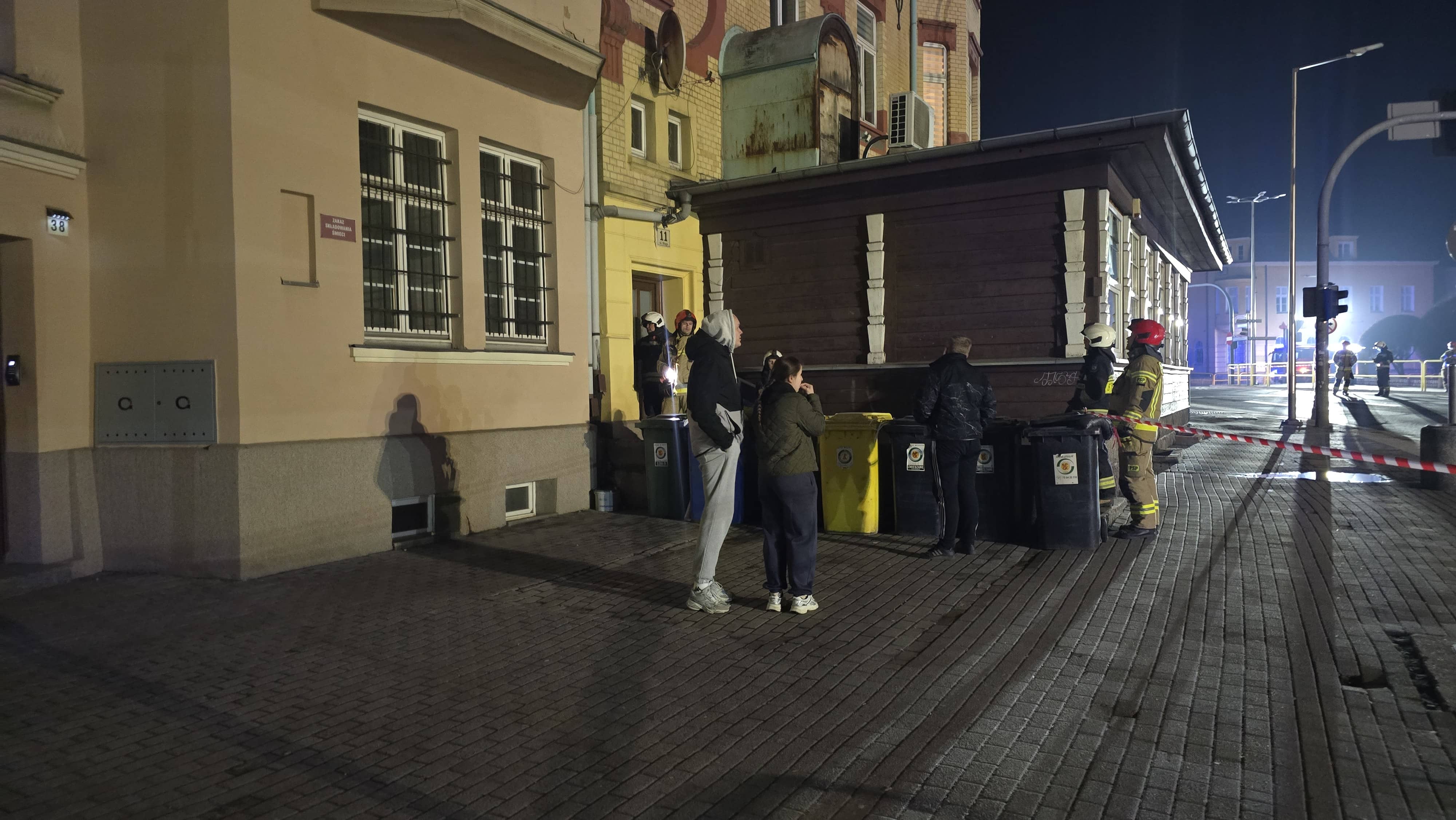 Rozszczelnienie sieci gazowej. Ewakuacja mieszkańców!