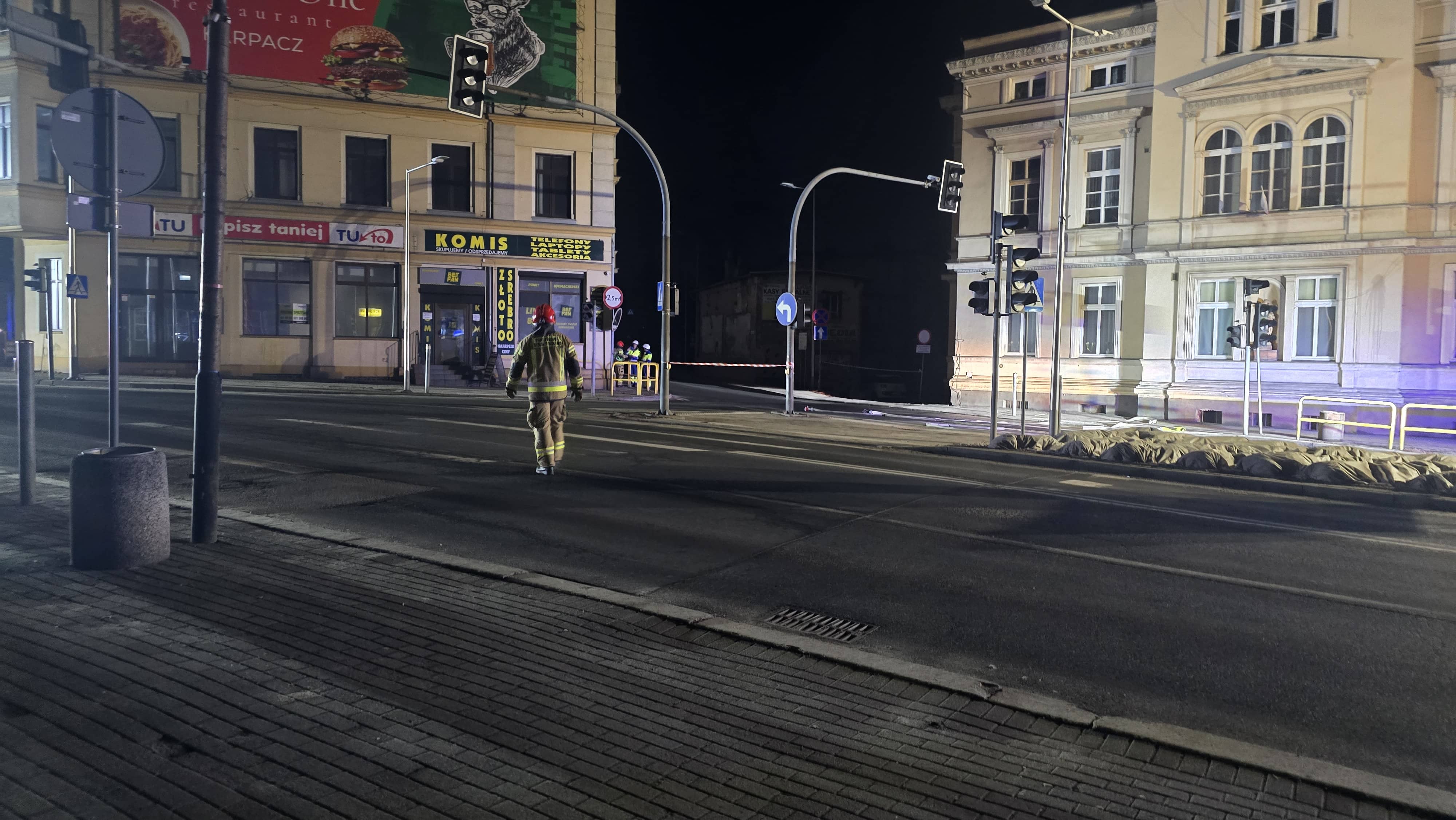 Rozszczelnienie sieci gazowej. Ewakuacja mieszkańców!