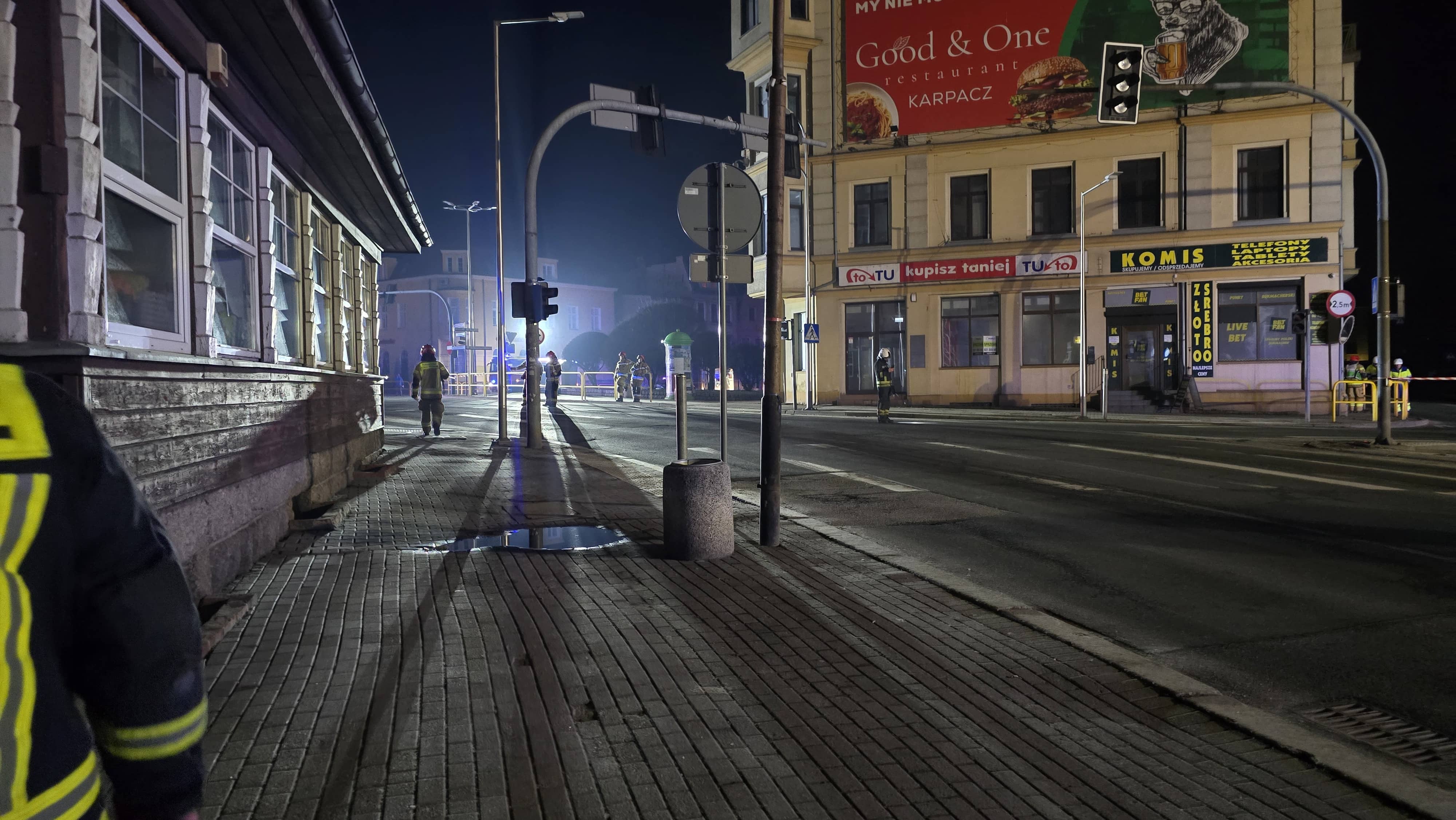 Rozszczelnienie sieci gazowej. Ewakuacja mieszkańców!