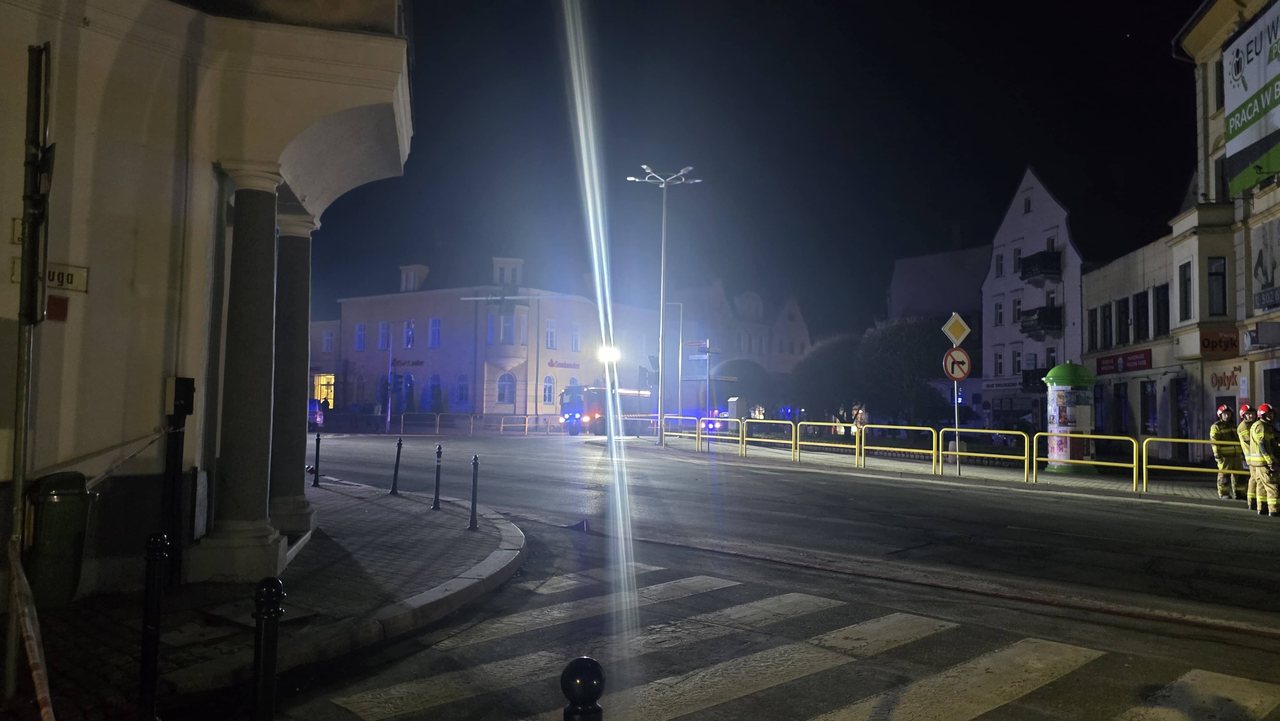 Rozszczelnienie sieci gazowej. Ewakuacja mieszkańców!