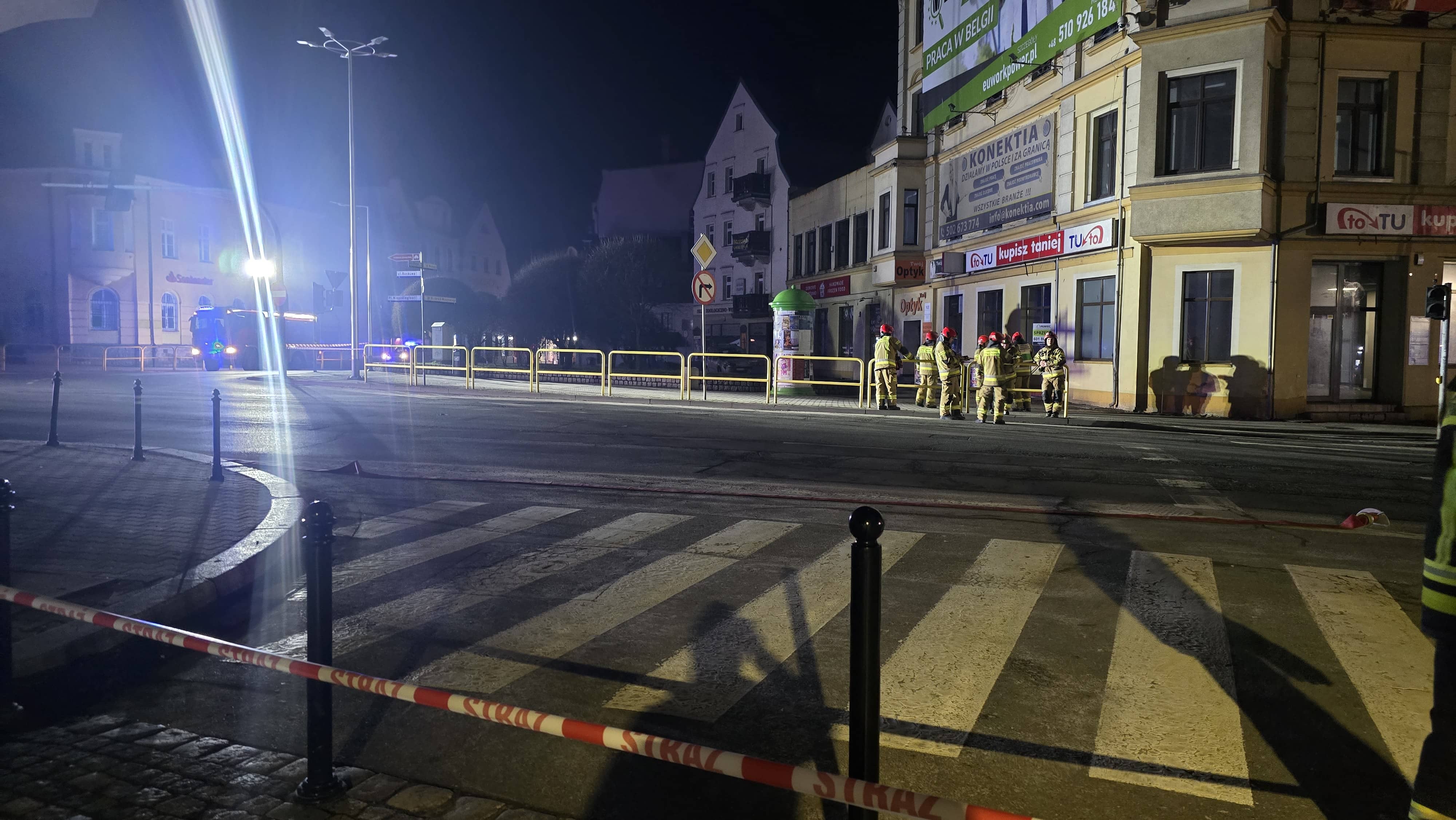 Rozszczelnienie sieci gazowej. Ewakuacja mieszkańców!