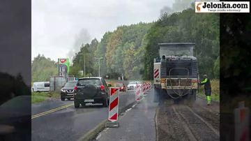 Jest już nowy asfalt na drodze wylotowej na Zgorzelec
