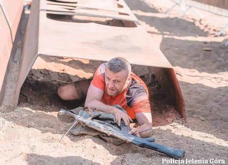 Sportowa i ekstremalna pasja naczelnika policji