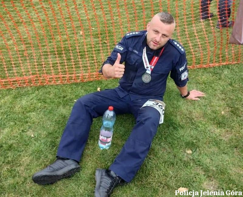Sportowa i ekstremalna pasja naczelnika policji