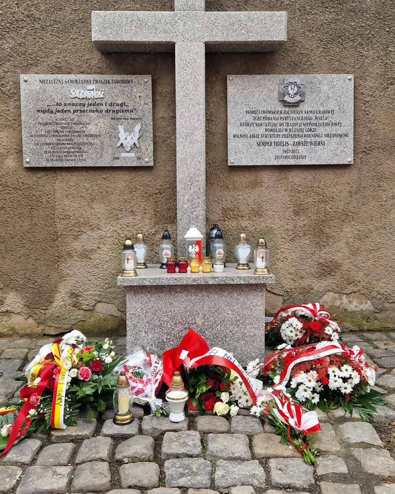 Hołd dla Żołnierzy Wyklętych w Jeleniej Górze