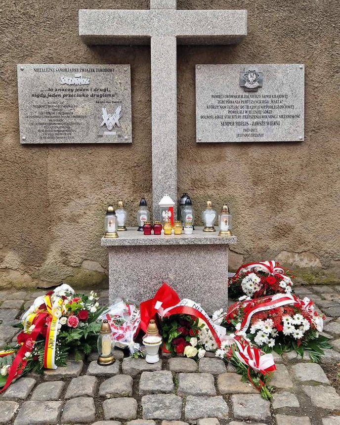 Hołd dla Żołnierzy Wyklętych w Jeleniej Górze