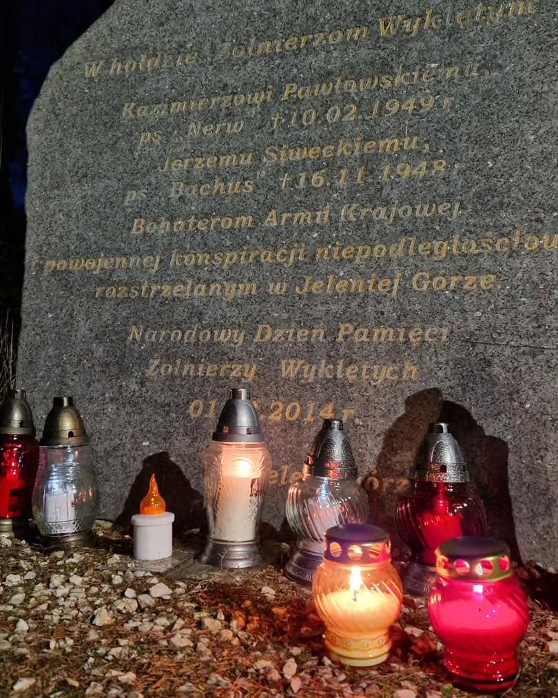 Hołd dla Żołnierzy Wyklętych w Jeleniej Górze