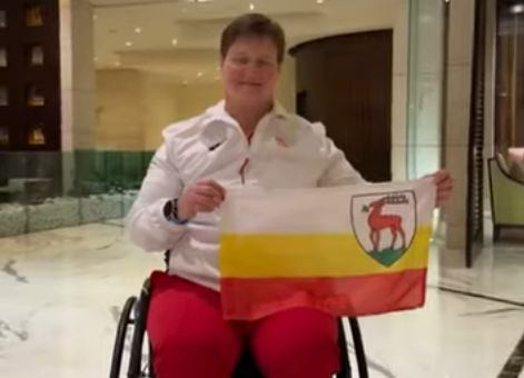 Dekoracja naszej wicemistrzyni świata w Indiach