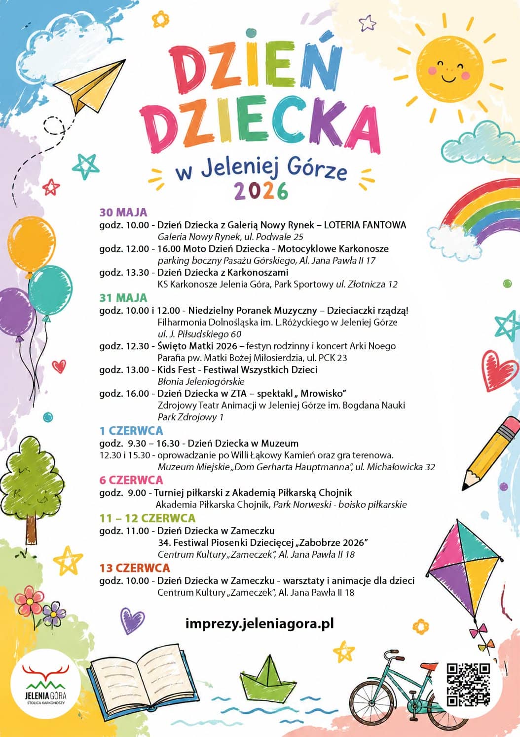 Dzień Dziecka w Jeleniej Górze – weekend z atrakcjami dla najmłodszych