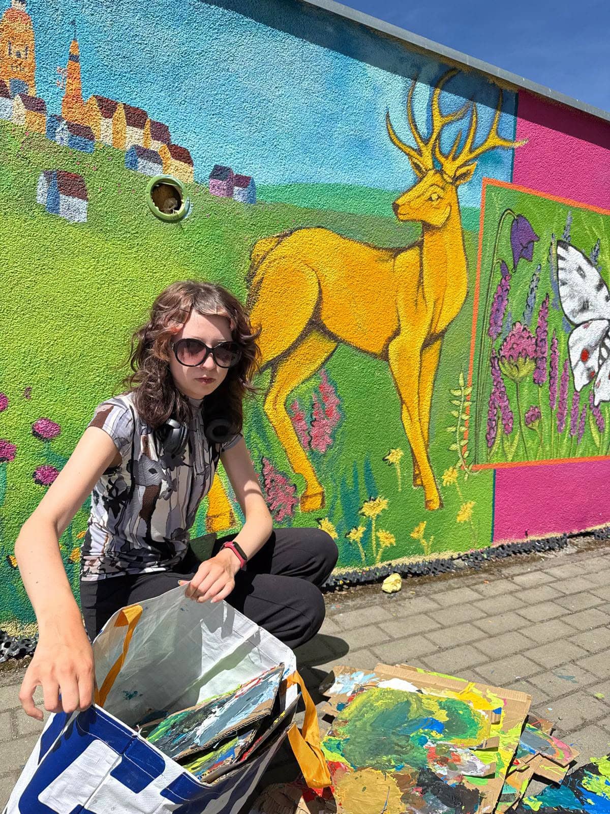 Mural pełen legend na Orlim