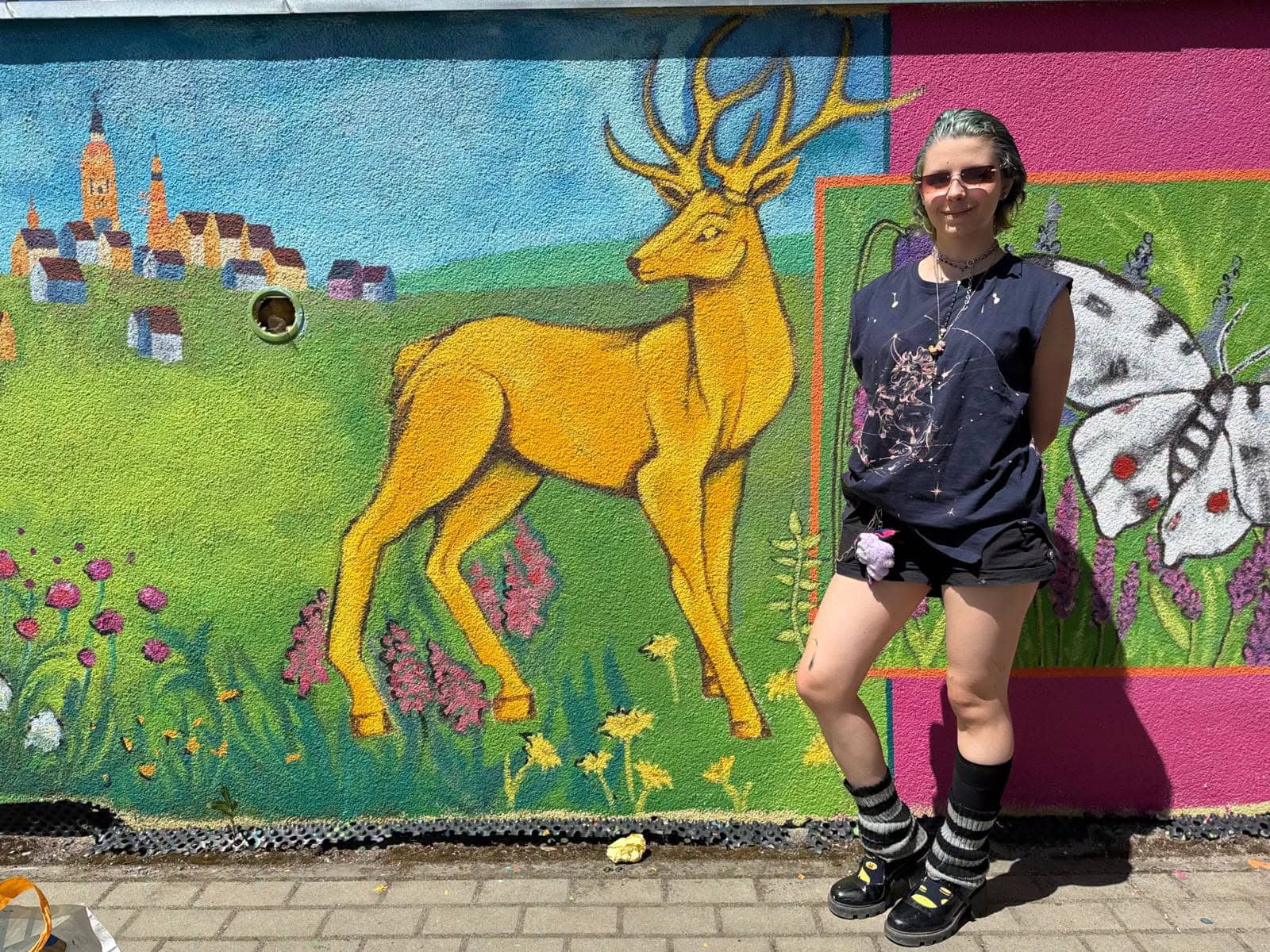Mural pełen legend na Orlim