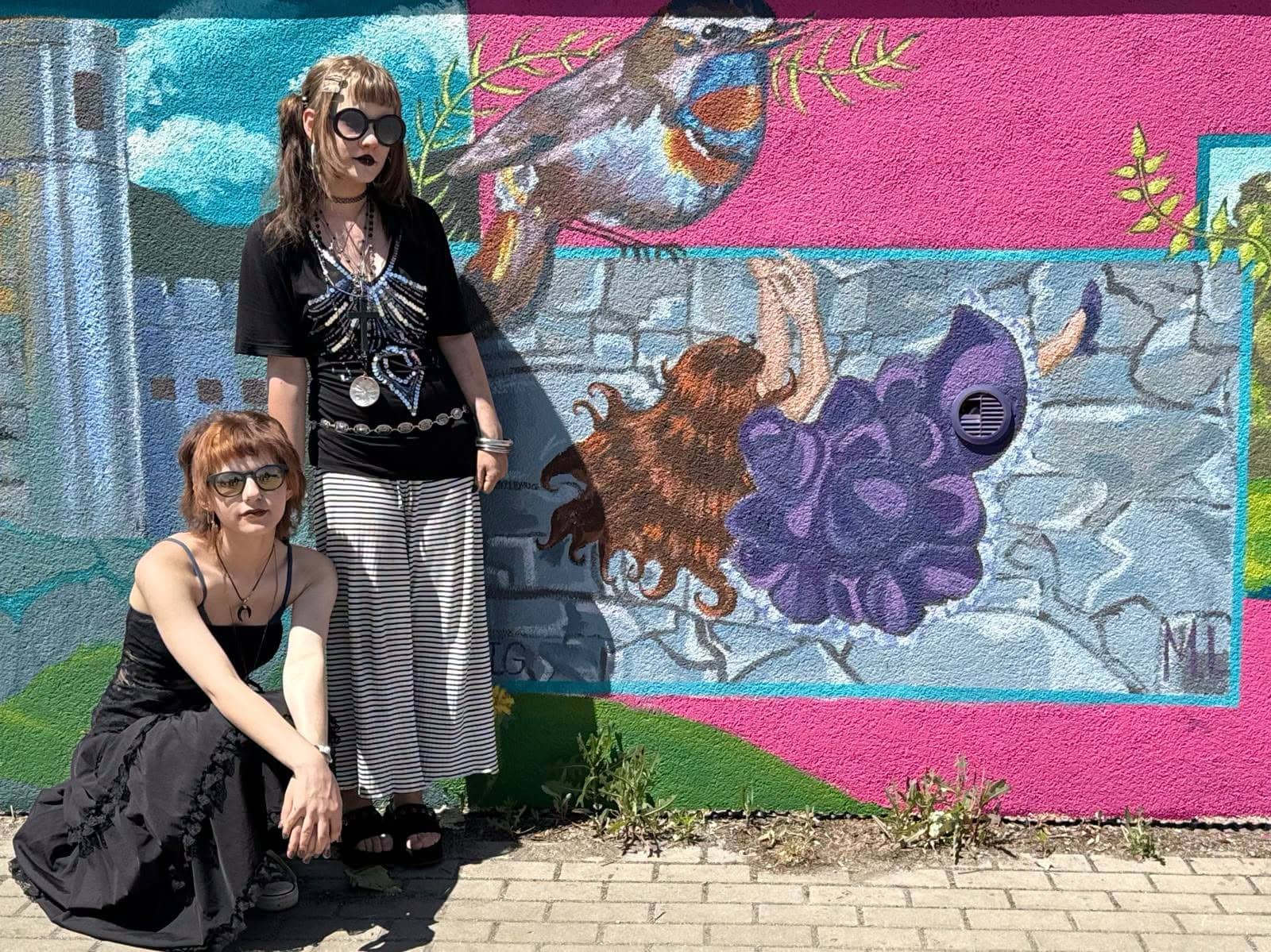 Mural pełen legend na Orlim