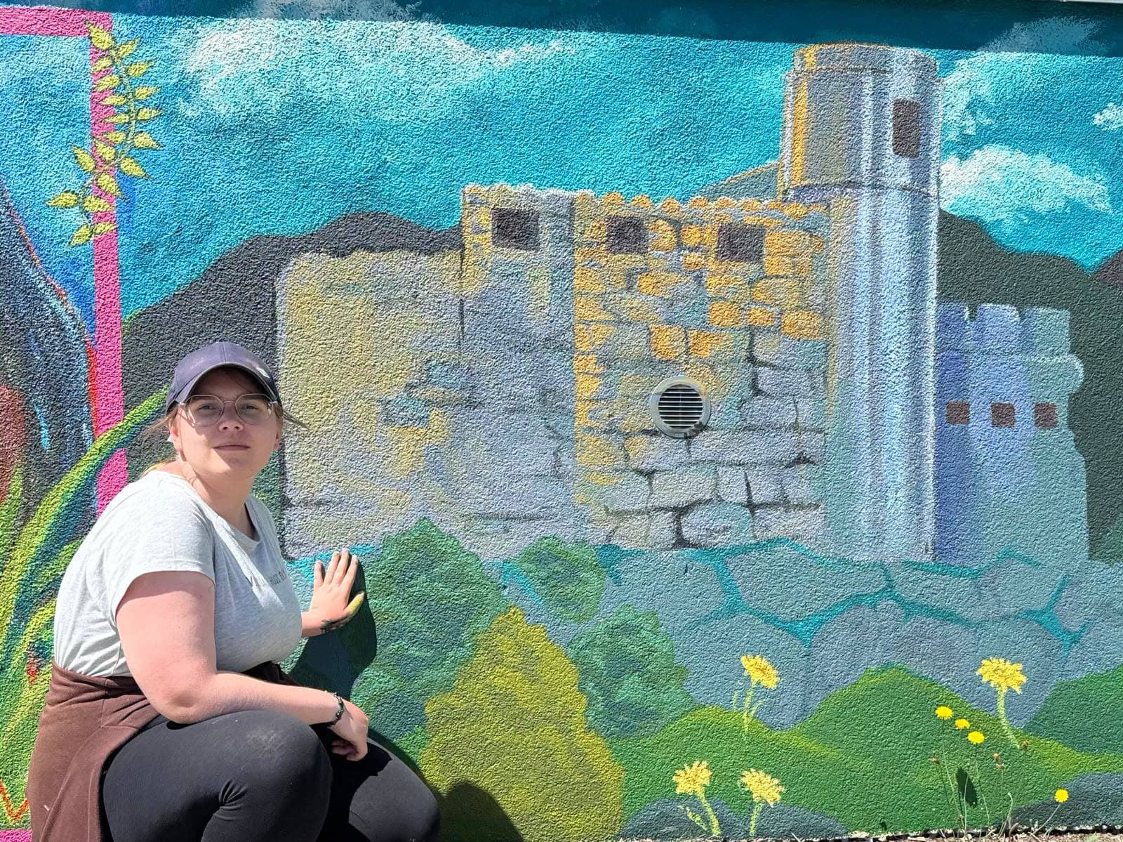 Mural pełen legend na Orlim