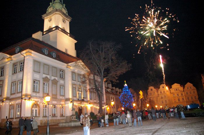 Jeleniogórzanie przywitali Nowy Rok 2008