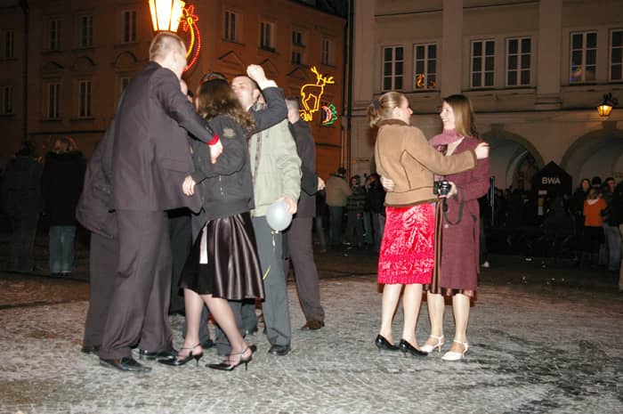 Jeleniogórzanie przywitali Nowy Rok 2008