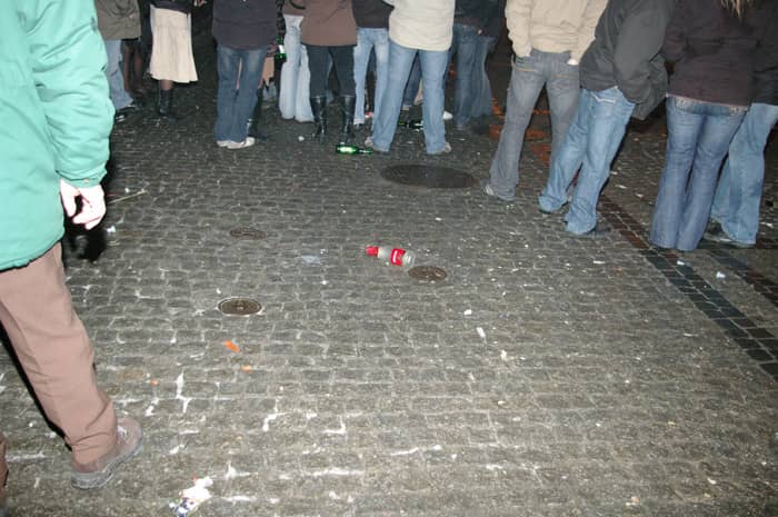 Jeleniogórzanie przywitali Nowy Rok 2008