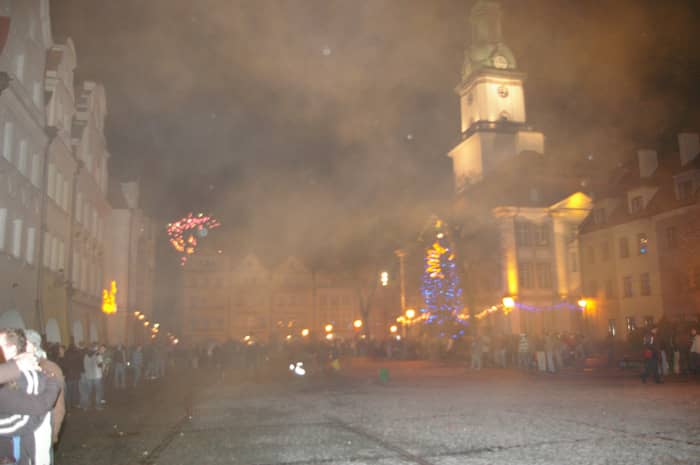 Jeleniogórzanie przywitali Nowy Rok 2008