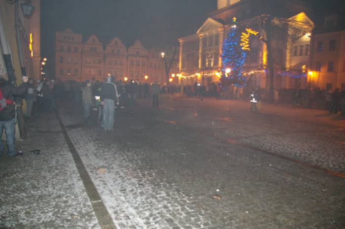 Jeleniogórzanie przywitali Nowy Rok 2008