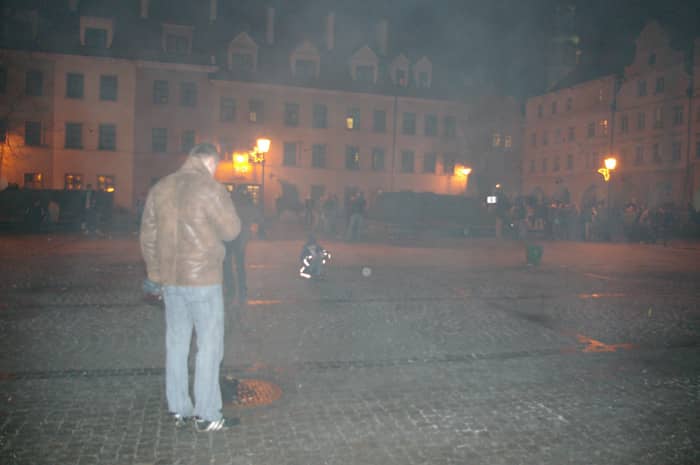 Jeleniogórzanie przywitali Nowy Rok 2008