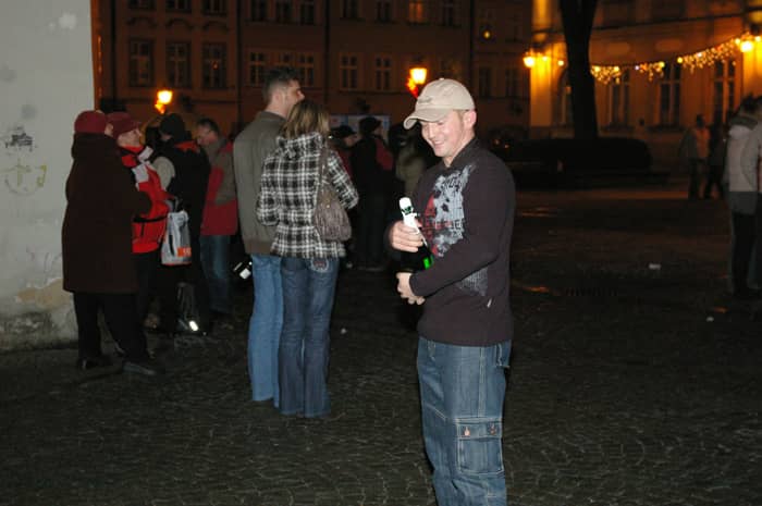 Jeleniogórzanie przywitali Nowy Rok 2008