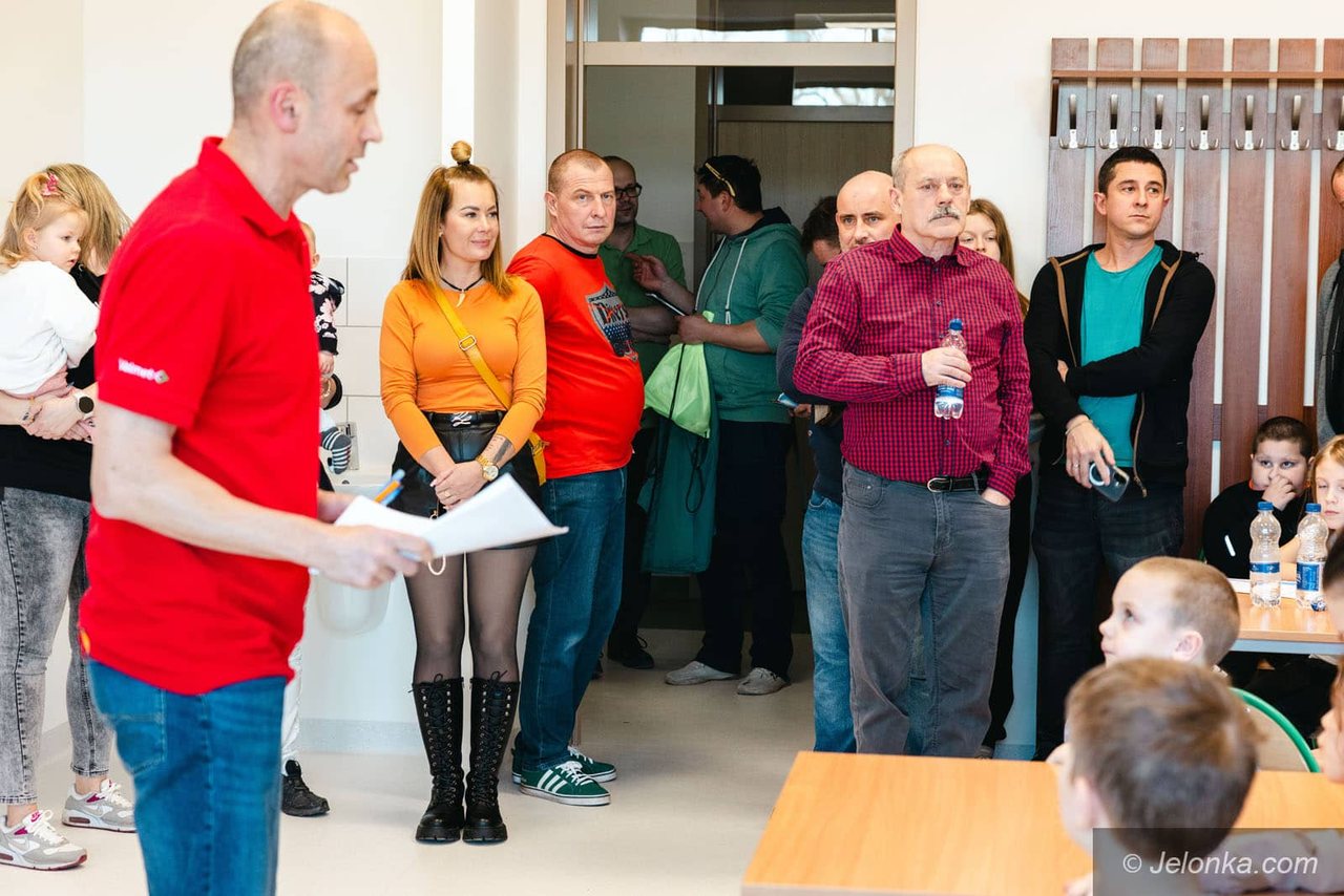 Zacięta walka i radość na twarzach uczestników