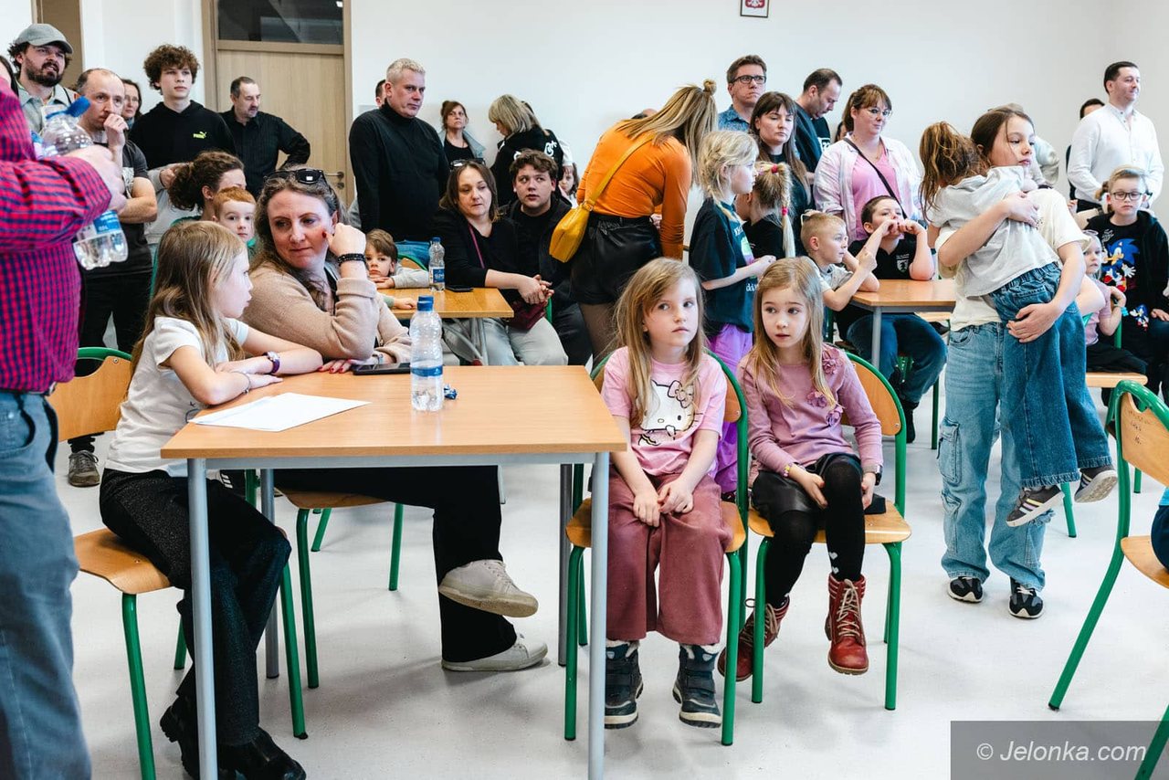 Zacięta walka i radość na twarzach uczestników