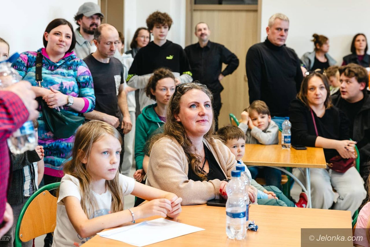 Zacięta walka i radość na twarzach uczestników