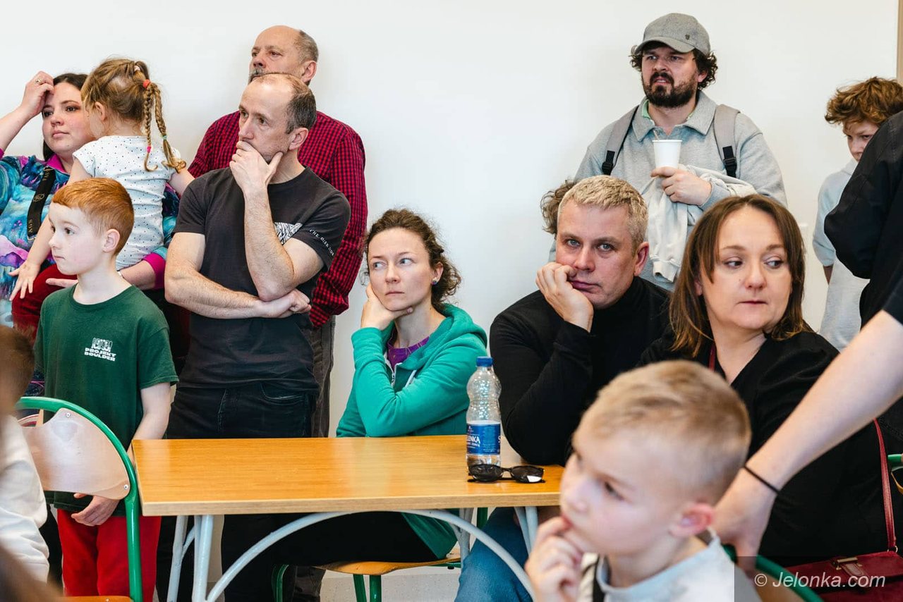 Zacięta walka i radość na twarzach uczestników