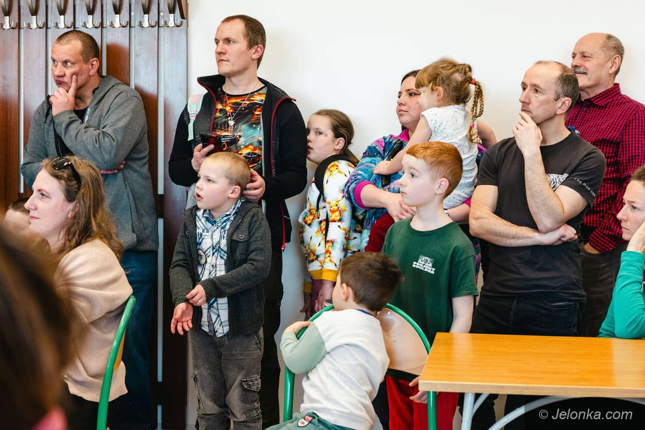 Zacięta walka i radość na twarzach uczestników