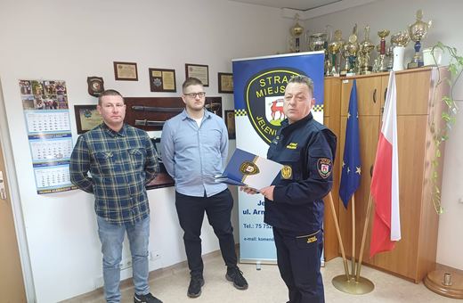 Nowi w jeleniogórskiej Straży Miejskiej