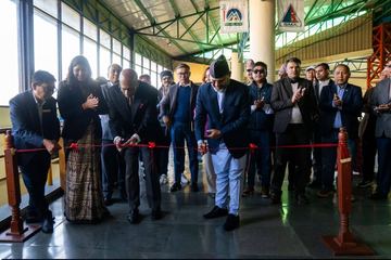 Wystawa Muzeum Karkonoskiego w Jeleniej Górze w Nepalu