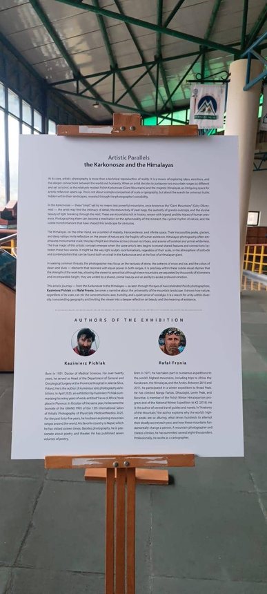 Wystawa Muzeum Karkonoskiego w Jeleniej Górze w Nepalu