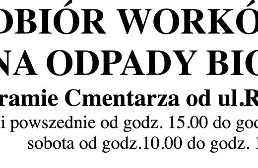 Worki też w Sobieszowie