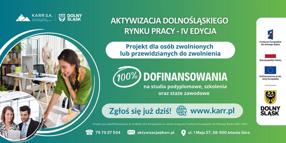 Bezpłatne szkolenia, studia i staże