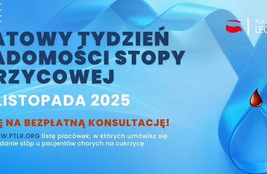 17.11 rusza ogólnopolska akcja bezpłatnych badań stóp u pacjentów z cukrzycą