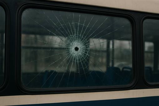 Czy ktoś strzelał do autobusu?