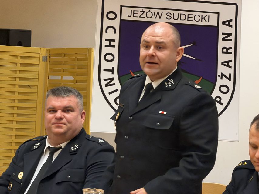 Strażacy z Jeżowa Sudeckiego podsumowali ubiegły 2025 rok i wybrali nowy zarząd