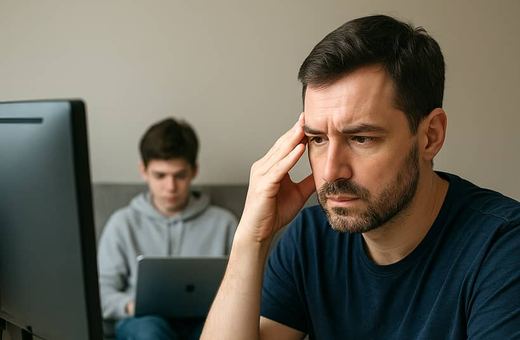 Zatracenie w ekranach zdrowotną pułapką