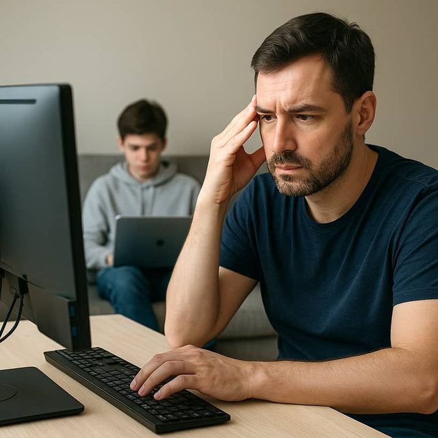 Zatracenie w ekranach zdrowotną pułapką