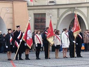 Święto Niepodległości - relacja z ceremonii na Placu Ratuszowym