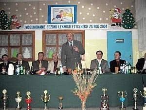 Podsumowanie sezonu lekkoatletycznego za rok 2004
