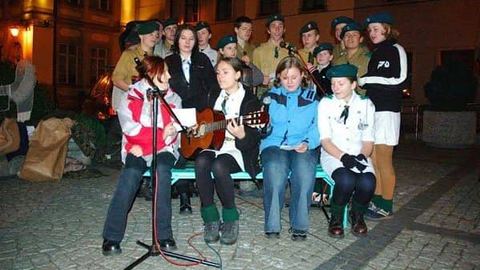 Przekazanie Światełka Betlejemskiego mieszkańcom Jeleniej Góry