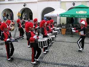 Holenderska orkiestra na Placu Ratuszowym